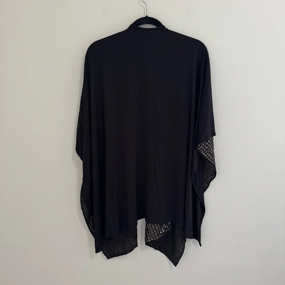 Chico's NWT Sequin Stripe Ruana Shawl Wrap